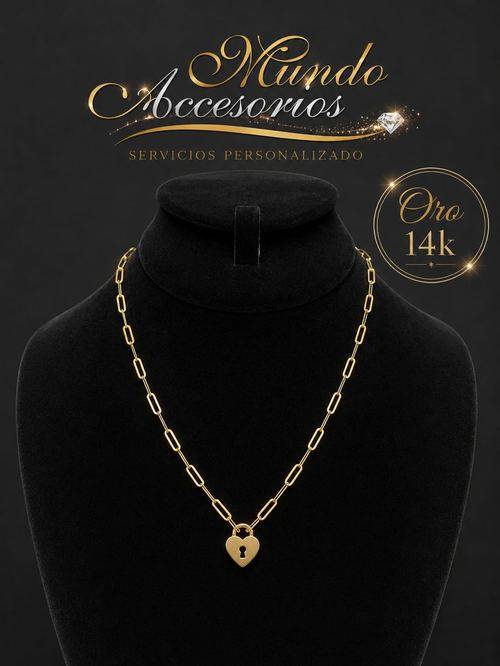 Joyería en oro 14k Mundo Accesorios 3